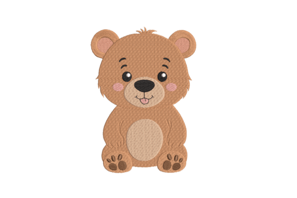 Baby Boy Bear Embroidery: A Craft Fair Review