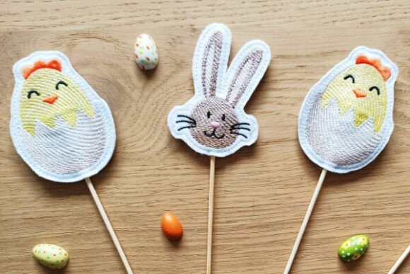 Chick Bunny Stick Embroidery Review