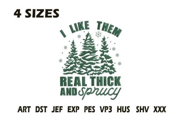I Like Them Sprucy: A Festive Embroidery Review