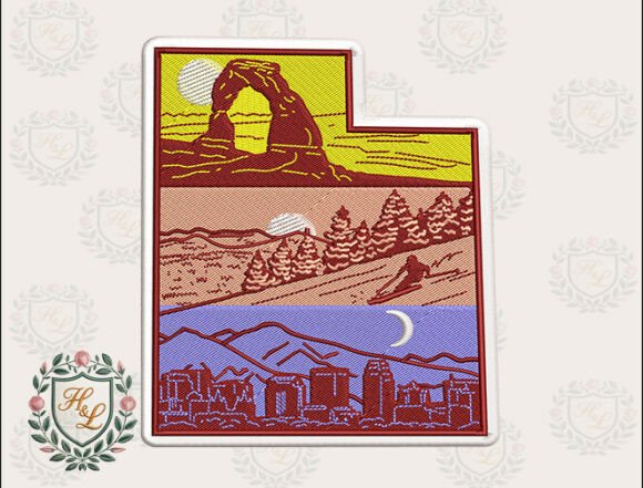 Review: Layers of Utah Embroidery Files for Makers