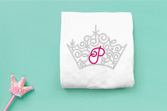 Review: Magical Tiara with Letter P Embroidery