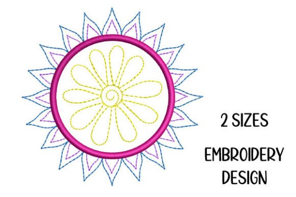 Review: Mini Mandala Blossom Embroidery for Boutique Sweatshirts