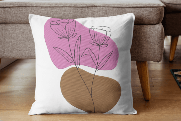 Review: Pink and Brown Florals Embroidery File