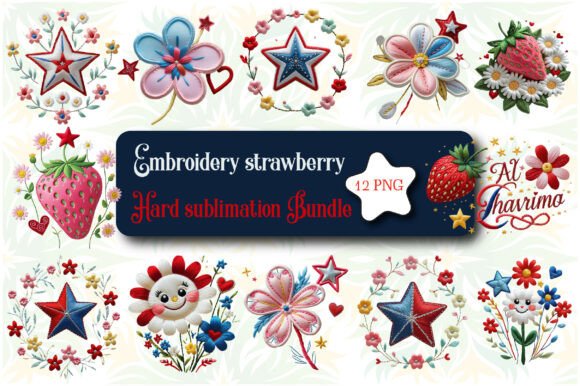 Reviewing Embroidery Strawberry Hard Sublimation for Gifts