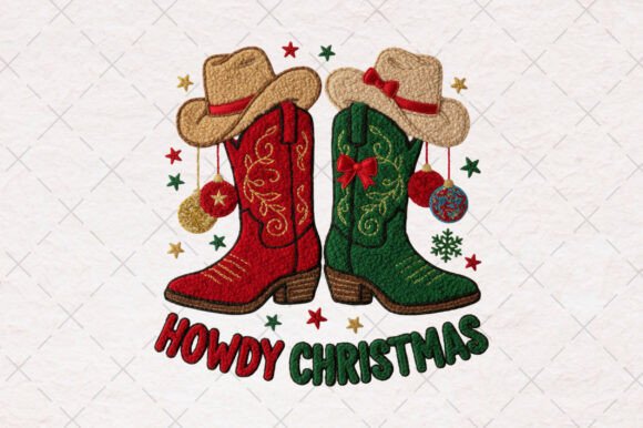 Reviewing Yarn Faux Embroidery Howdy PNG for Makers