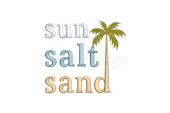 Sun Salt Sand Embroidery Design: A Boutique Review